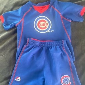 Cubs baseball outfit